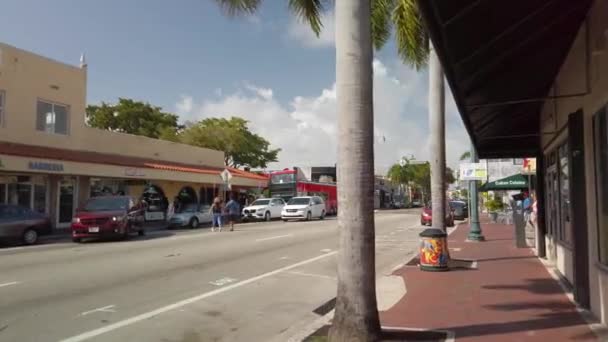 Video Filmado Calle Ocho Miami — Vídeos de Stock