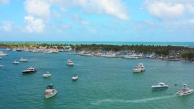 Havadan video Haulover Marina 4k