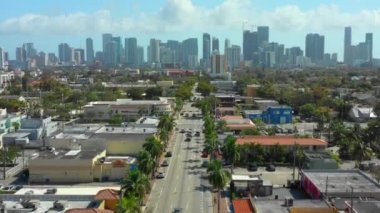 Havadan, insansız hava aracı görüntüleri, Miami, Küçük Havana