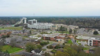 Havadan görüntü Hattiesburg Hastanesi tıp merkezi