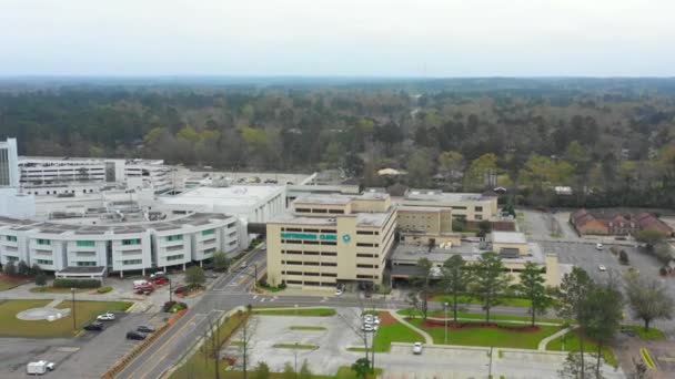 Letecká Videohra Hattiesburgská Klinika Mississippi Usa — Stock video