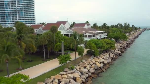 Luchtfoto Video Miami Beach — Stockvideo