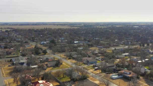 Residential Neighborhood Texas Vernon — Stock Video