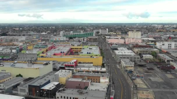 San Pedro Wholesale Mart Los Angeles Distrito Moda — Vídeo de Stock