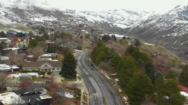 Luchtfoto Drone Beelden Utah Real Estate — Stockvideo