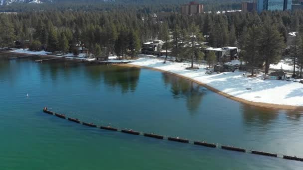 Aerial Drone Video Lake Tahoe — Stockvideo