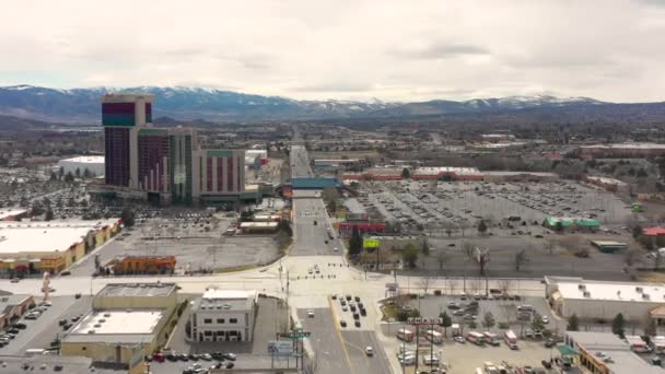 Recorrido Aéreo Reno Nevada — Vídeos de Stock