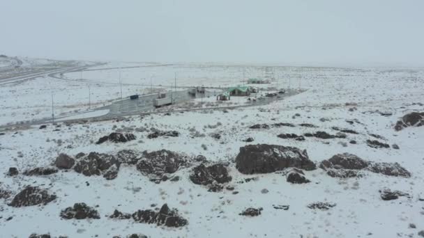 Área Descanso Video Aéreo Wendover Utah — Vídeos de Stock