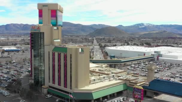 Atlantis Hotel Casino Spa Reno Nevada Lotnicze Wideo — Wideo stockowe