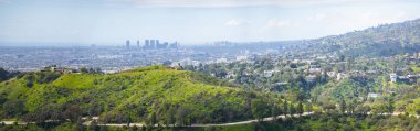 Havadan panorama Beverly Hills Ca