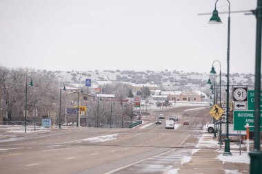 Eski Rota 66 New Mexico Amerika Birleşik Devletleri