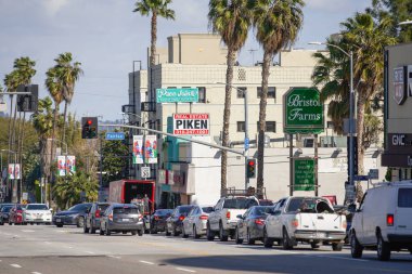 Sunset Boulevard Los Angeles Ca'daki işletmeler
