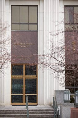 Stok fotoğraf Rölyef Derneği Binası Salt Lake City Utah