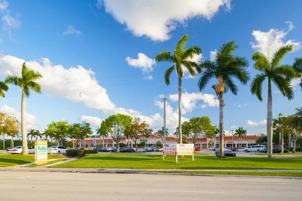 Shopping Plaza Dania Strand Florida Usa — Stockfoto