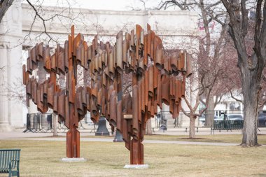 Boru sanatının görüntüsü Downtown Denver Co Usa
