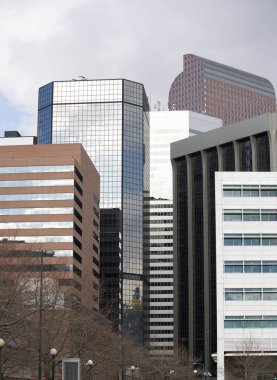 Binalar Downtown Denver Colorado hiçbir logolar görüntü