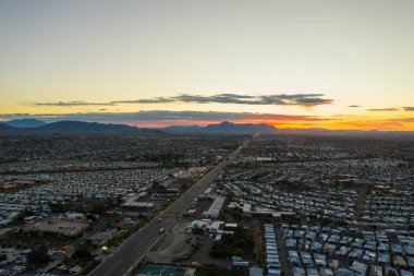 Hava fotoğrafı Mesa Arizona Usa