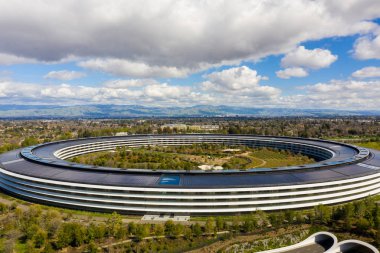 Apple Uzay Gemisi genel merkezi Cupertino California Abd