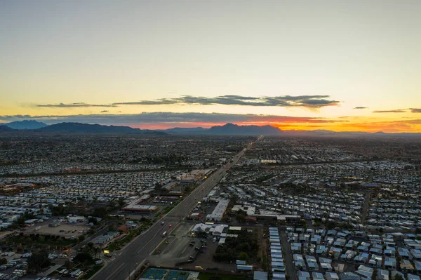 Légi Felvétel Mesa Arizona Usa — Stock Fotó