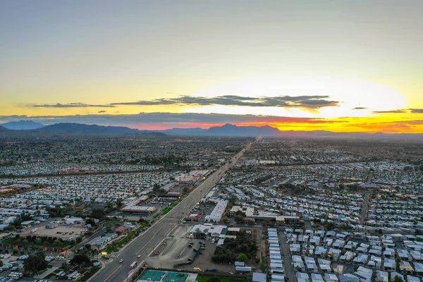 Hava Fotoğrafı Mesa Arizona Usa — Stok fotoğraf