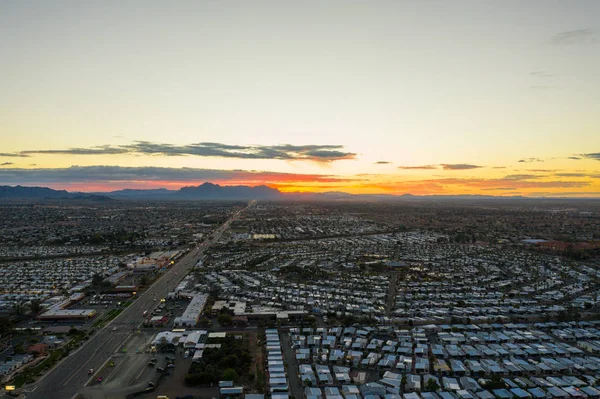 Mesa Arizona Usa空中照片 — 图库照片