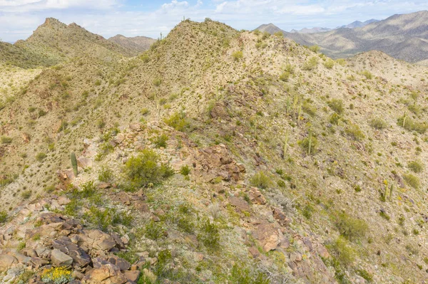 Luchtfoto Van Berglandschap — Stockfoto