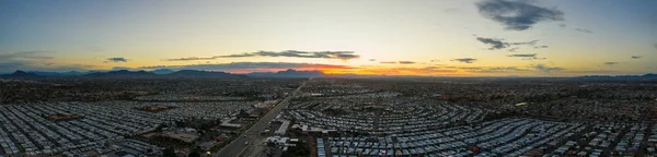 Havadan panorama Mesa Arizona Amerika Birleşik Devletleri — Stok fotoğraf