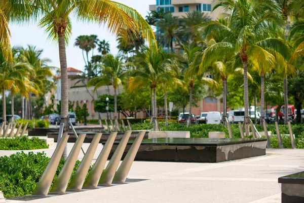 Miami Beach South Pointe Park Florida imagen de stock — Foto de Stock