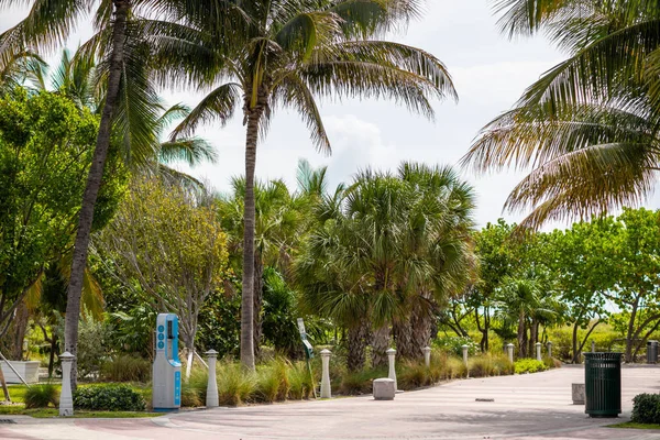 Pintu masuk gambar stok ke Miami Beach — Stok Foto