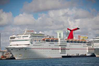 Port Miami Stok fotoğraf Carnival Sensation