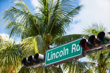 Lincoln Road stok fotoğraf Miami Beach