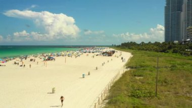 Havadan video Miami pazar drone görüntüleri