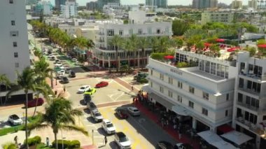 Hava 5 Street ve Ocean Drive Miami Beach Fl