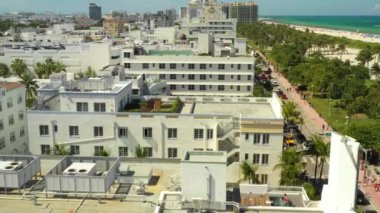 Çatı salonları Miami Beach hava video