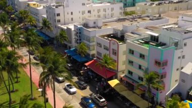 Havadan çekilen Ocean Drive 2019 yaz havası