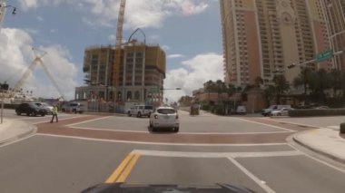 Sunny Isles Beach Fl boyunca sürüş