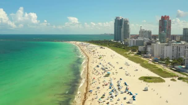 Imagens Aéreas Miami 2019 — Vídeo de Stock