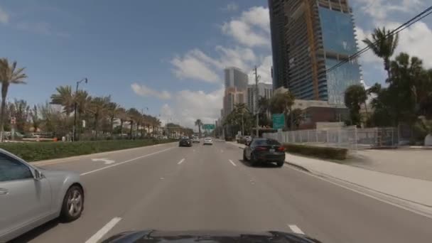 183Rd Street Sunny Isles Beach Conduite Sur A1A Collins Ave — Video