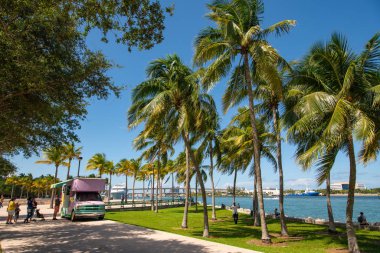 Bayfront Park Stok görüntü Miami sahne