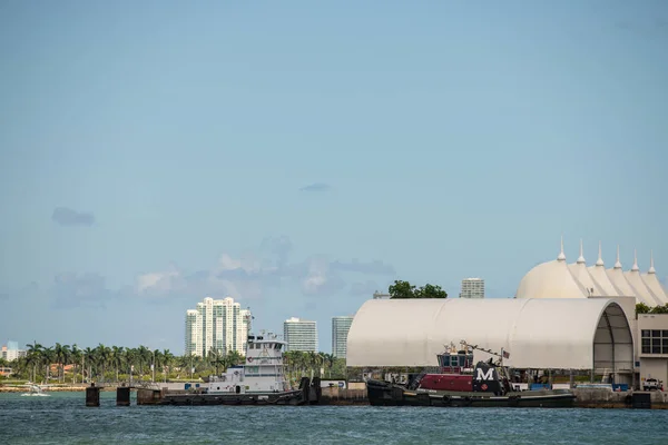 Stock de imagen remolcadores Port Miami FL USA — Foto de Stock
