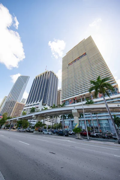 Foto stock grattacieli nel centro di Miami FL — Foto Stock