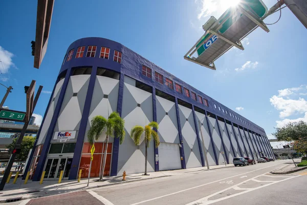 Foto magazzino Fedex Downtown Miami FL — Foto Stock