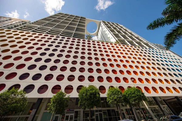 Photo of the 500 Brickell Condo Miami FL abstract architecture — Stock Photo, Image