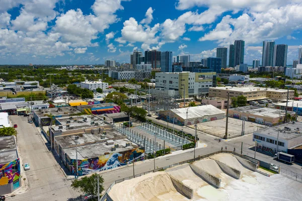 Immagine aerea di Wynwood Miami FL USA — Foto Stock