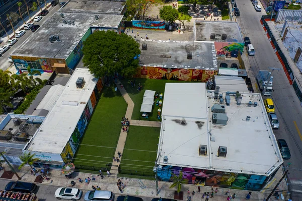 Aerial image of Wynwood Miami FL USA — Stock Photo, Image