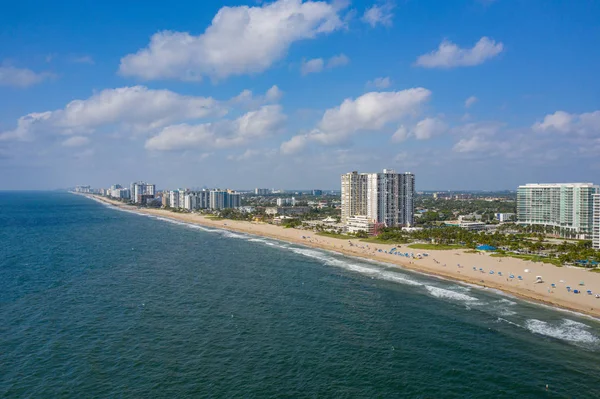 Zdjęcia z lotu ptaka Floryda Pompano Beach — Zdjęcie stockowe