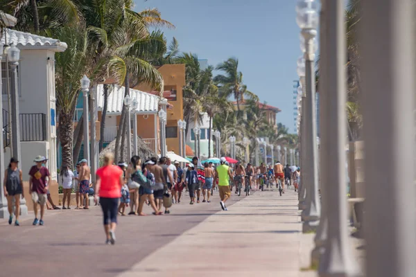 Memorial Day Hollywood Beach FL image — Stock Photo, Image