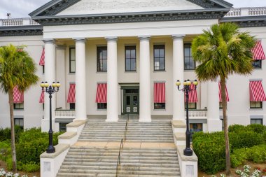 Hava fotoğrafı Florida State Capitol Building Tallahassee