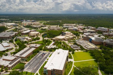 Ucf Campus havadan drone fotoğraf