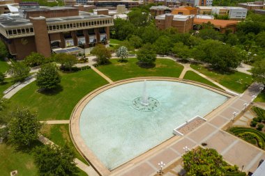 Yansıtan Pond Üniversitesi Central Florida Ucf hava fotoğrafı